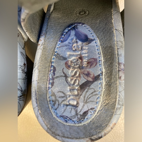 BUSSOLA LIMA LAURA BLUEBELL BLACK FLORAL /BUTTERFLY SLIP ON SANDAL-SIZE 40 W8.5 - Picture 5 of 13